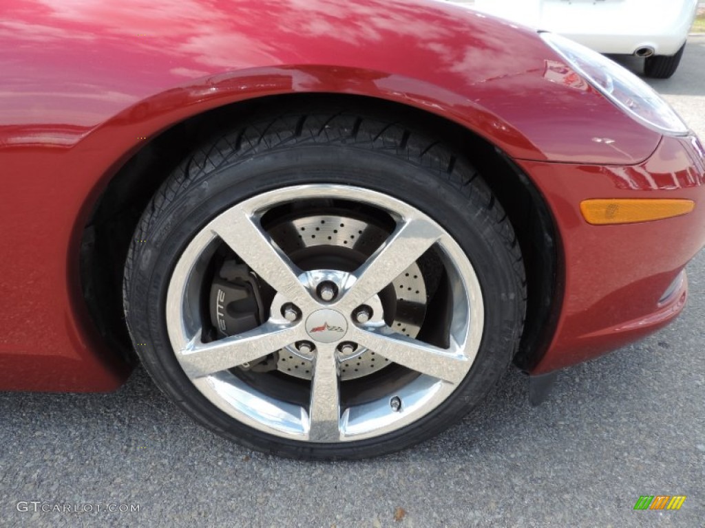 2008 Corvette Coupe - Crystal Red Metallic / Ebony photo #21