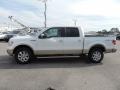 2013 Oxford White Ford F150 Lariat SuperCrew 4x4  photo #5