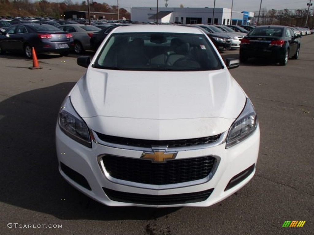 2014 Malibu LS - Summit White / Jet Black photo #2