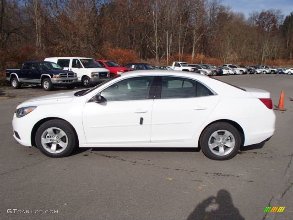 2014 Malibu LS - Summit White / Jet Black photo #8