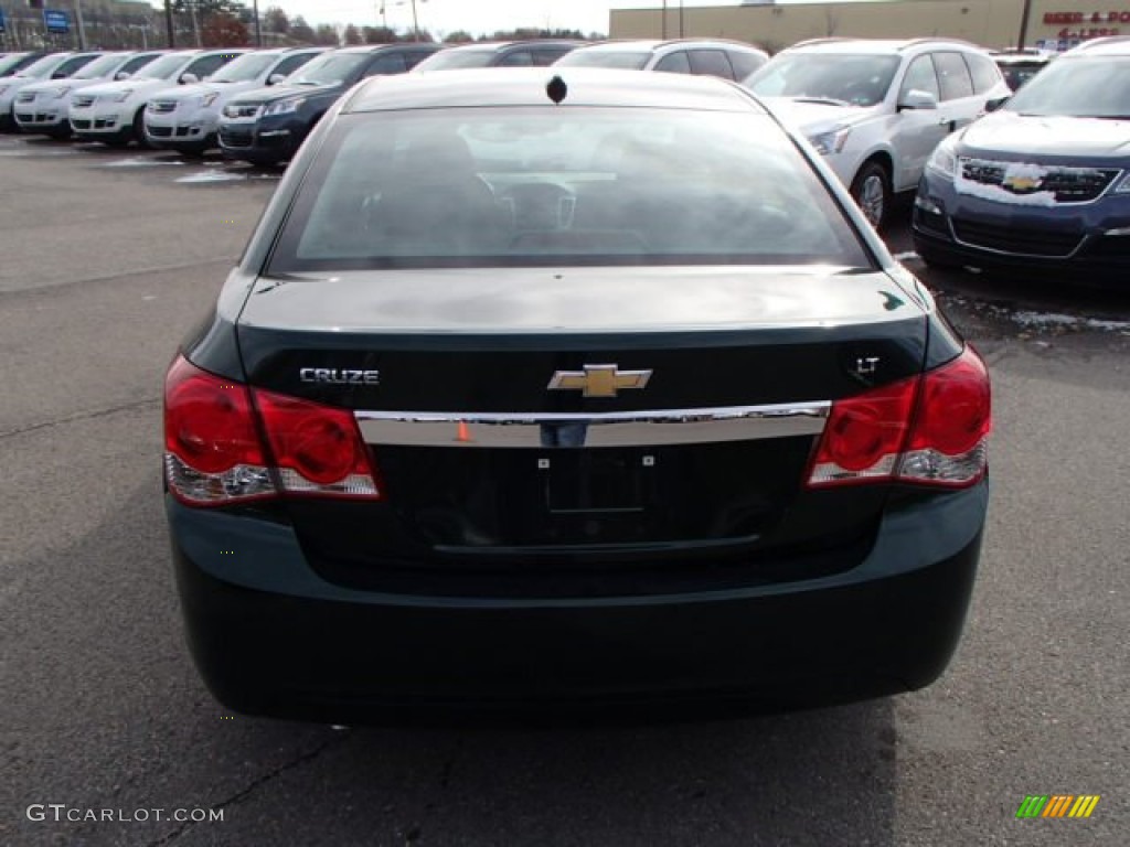 2014 Cruze LT - Rainforest Green Metallic / Jet Black photo #6