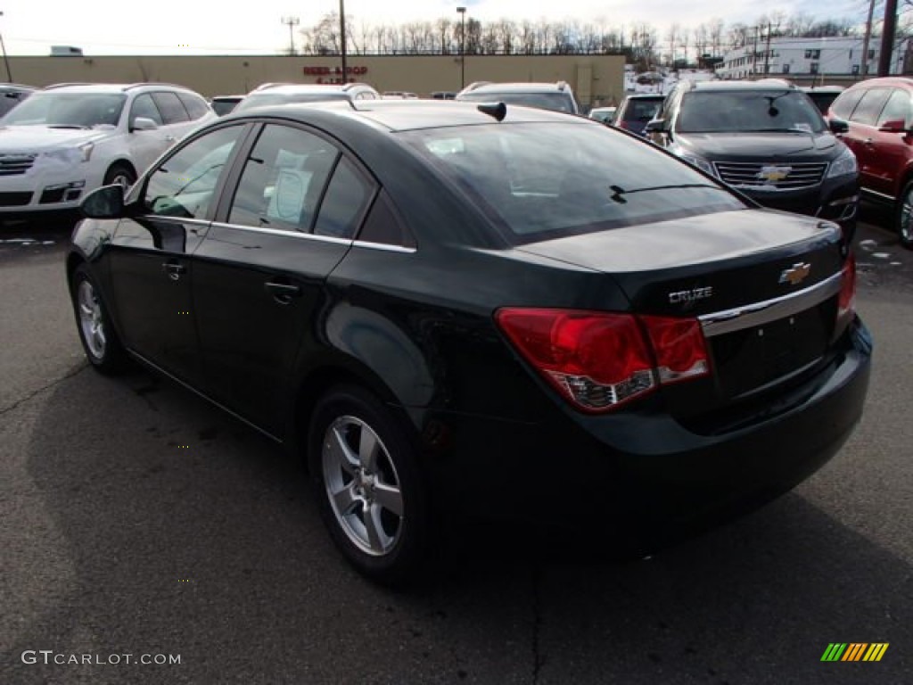 2014 Cruze LT - Rainforest Green Metallic / Jet Black photo #7