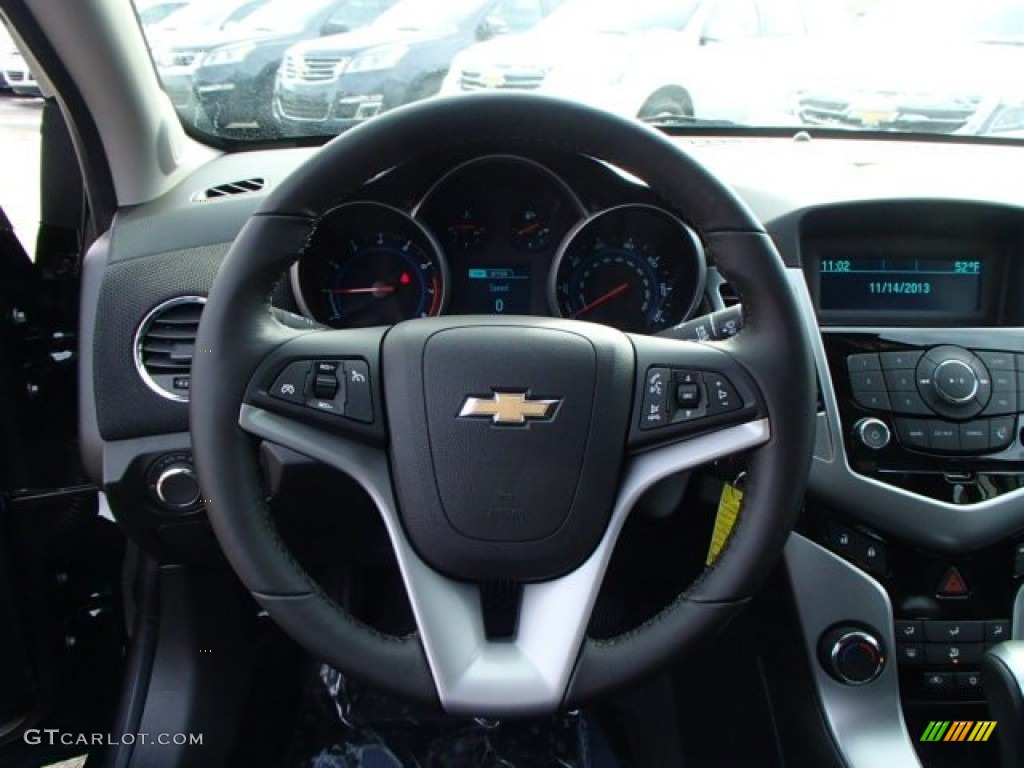 2014 Cruze LT - Rainforest Green Metallic / Jet Black photo #18