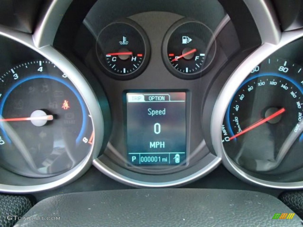 2014 Cruze LT - Rainforest Green Metallic / Jet Black photo #19