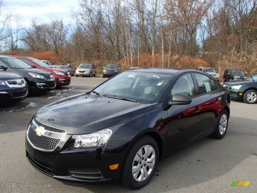 2014 Cruze LS - Black Granite Metallic / Jet Black/Medium Titanium photo #1