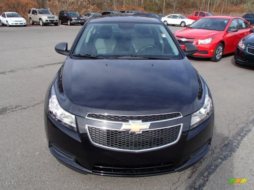 2014 Cruze LS - Black Granite Metallic / Jet Black/Medium Titanium photo #2