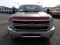 2014 Deep Ruby Metallic Chevrolet Silverado 2500HD LT Crew Cab 4x4  photo #2