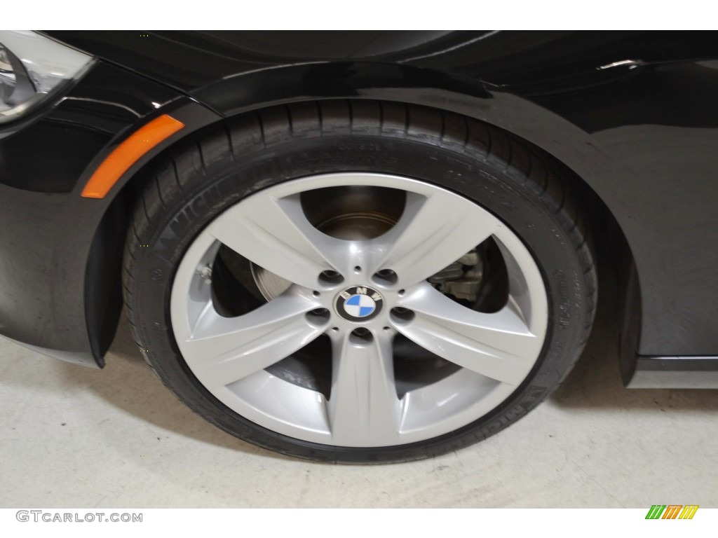 2011 3 Series 328i Coupe - Jet Black / Black photo #10