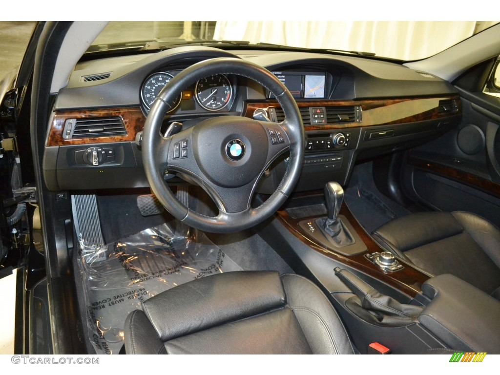 2011 3 Series 328i Coupe - Jet Black / Black photo #12