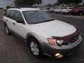 2005 Satin White Pearl Subaru Outback 2.5i Wagon  photo #1