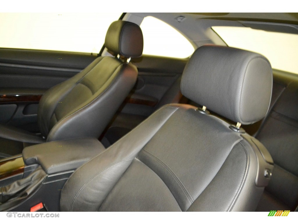2011 3 Series 328i Coupe - Jet Black / Black photo #14