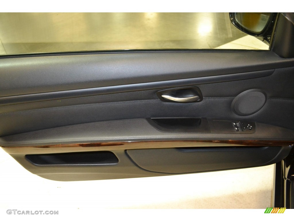 2011 3 Series 328i Coupe - Jet Black / Black photo #16