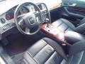 2007 Audi A6 Ebony Interior Prime Interior Photo