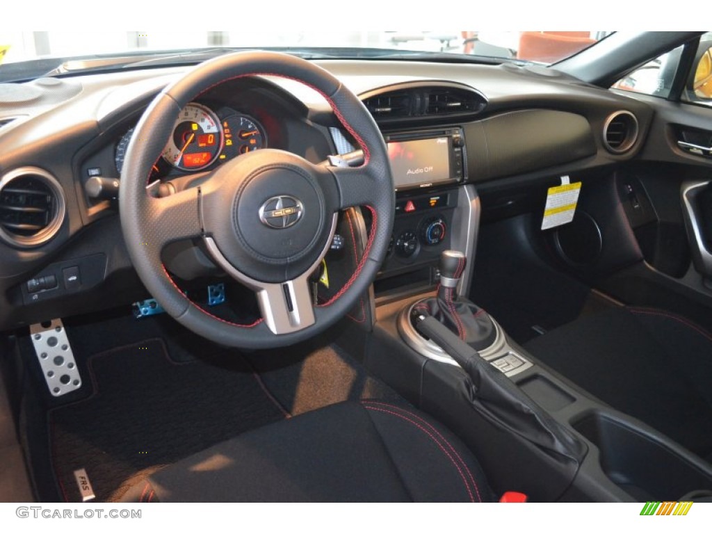 2014 Scion FR-S Standard FR-S Model Black/Red Accents Dashboard Photo #87959439