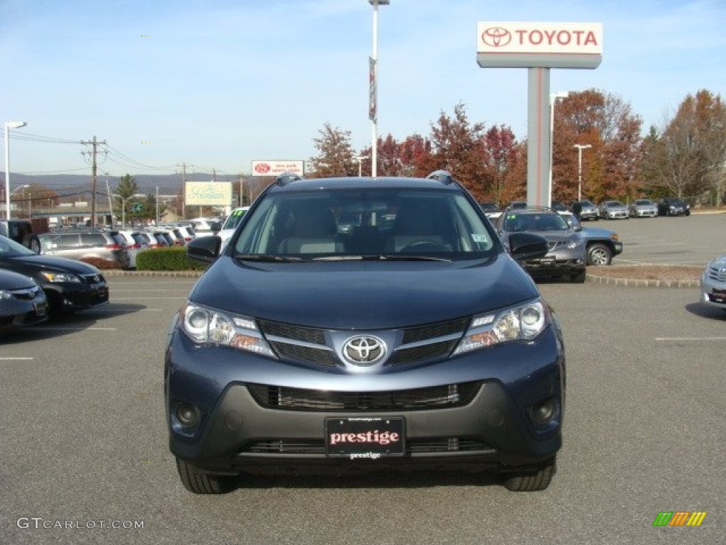 2013 RAV4 LE AWD - Shoreline Blue Pearl / Ash photo #2