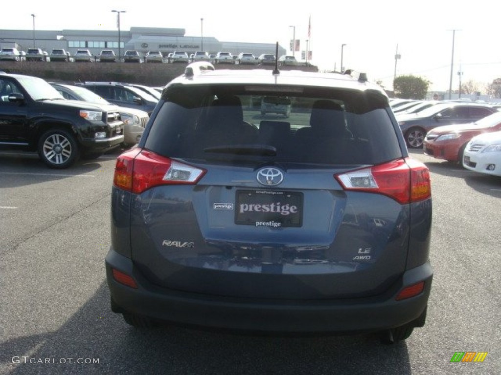 2013 RAV4 LE AWD - Shoreline Blue Pearl / Ash photo #5