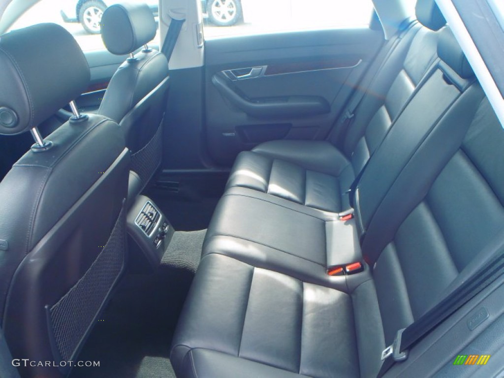 Ebony Interior 2007 Audi A6 3.2 quattro Avant Photo #87959628