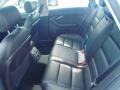 2007 Audi A6 Ebony Interior Rear Seat Photo