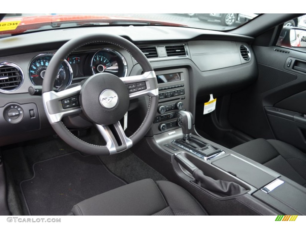 2014 Mustang V6 Coupe - Race Red / Charcoal Black photo #6