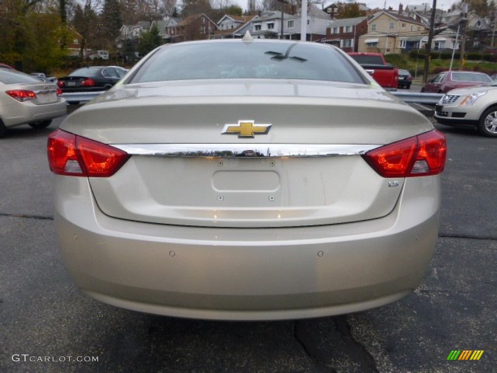 2014 Impala LS - Champagne Silver Metallic / Jet Black/Dark Titanium photo #4
