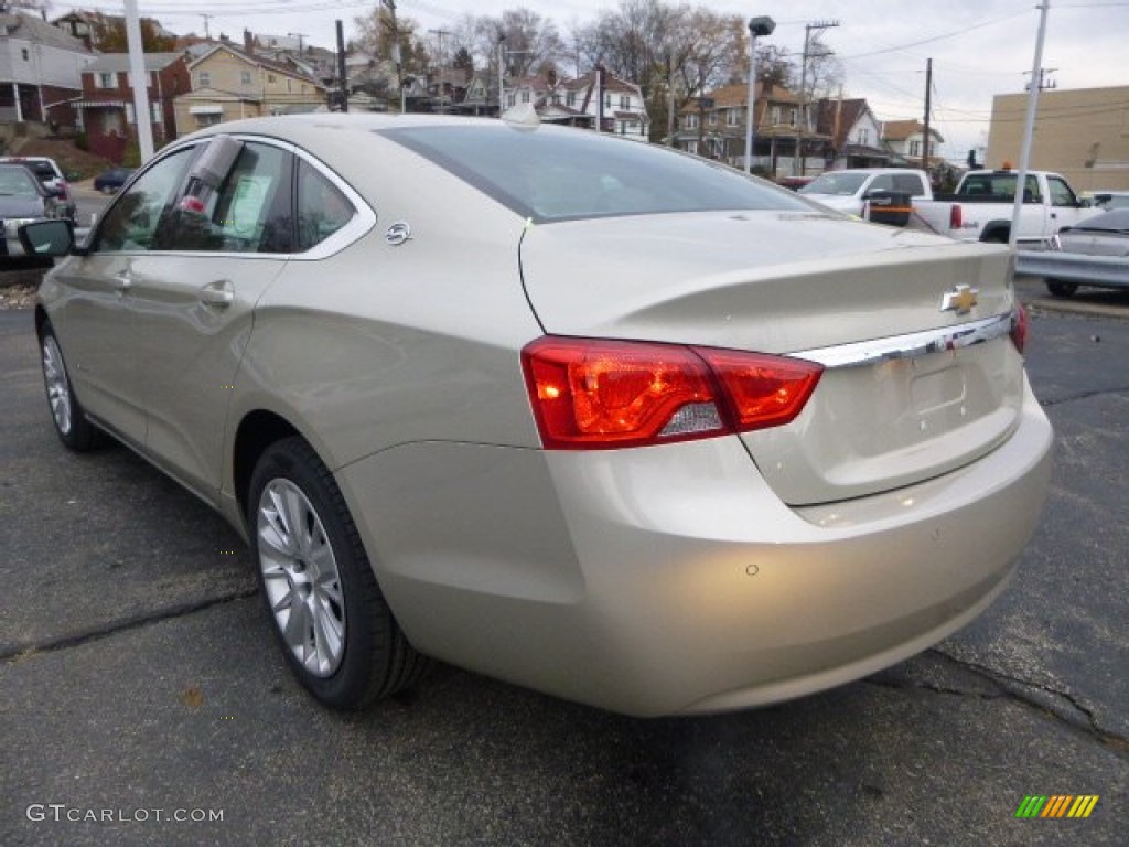 2014 Impala LS - Champagne Silver Metallic / Jet Black/Dark Titanium photo #5