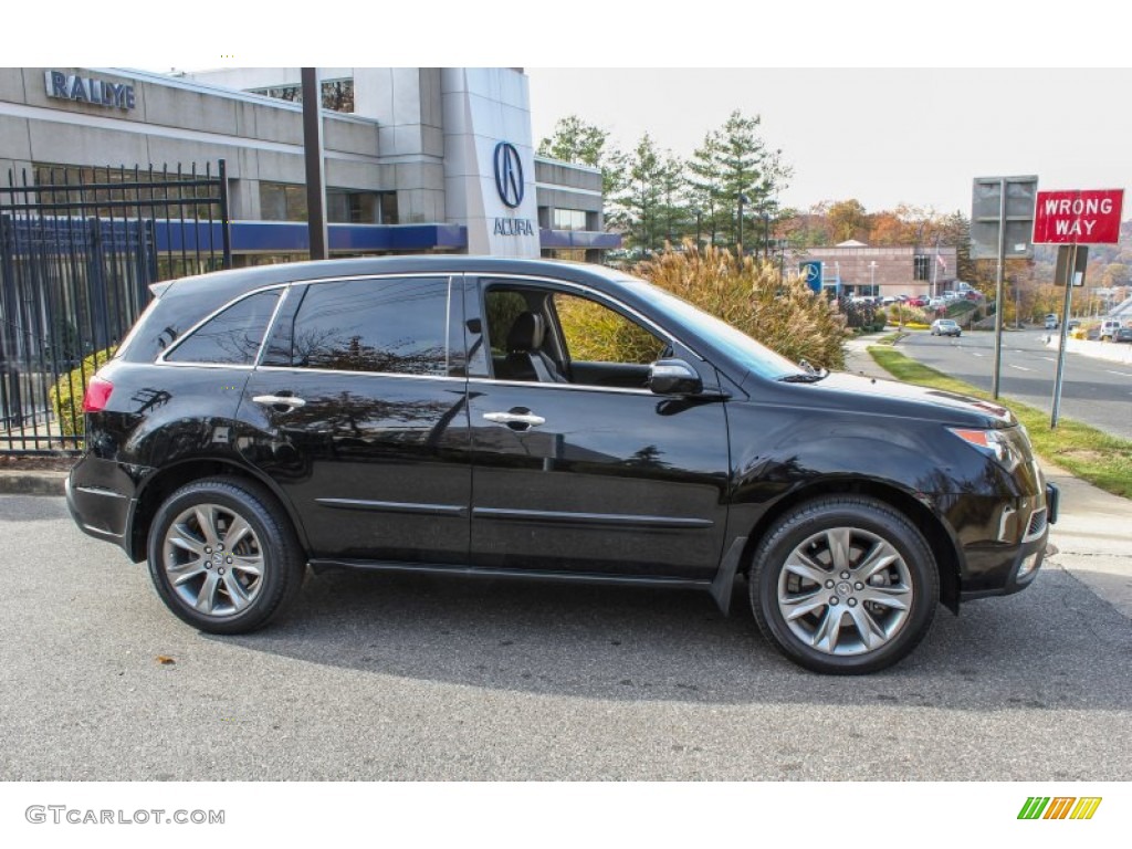 2011 MDX Advance - Crystal Black Pearl / Ebony photo #3