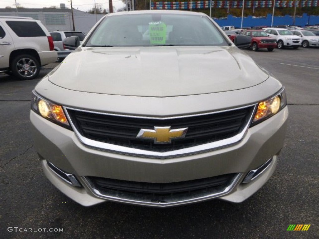 2014 Impala LS - Champagne Silver Metallic / Jet Black/Dark Titanium photo #8
