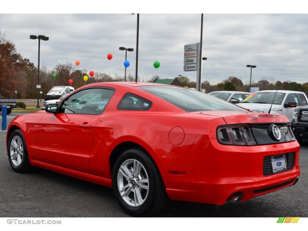 2014 Mustang V6 Coupe - Race Red / Charcoal Black photo #26