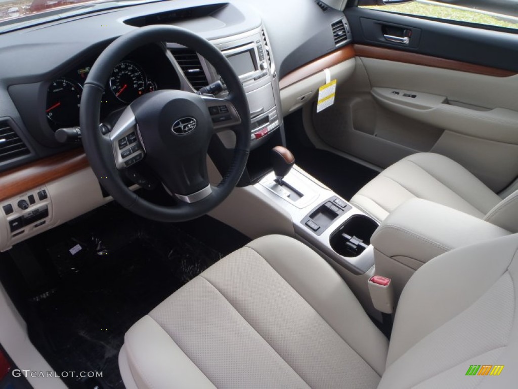 Ivory Interior 2014 Subaru Outback 2.5i Limited Photo #87961896