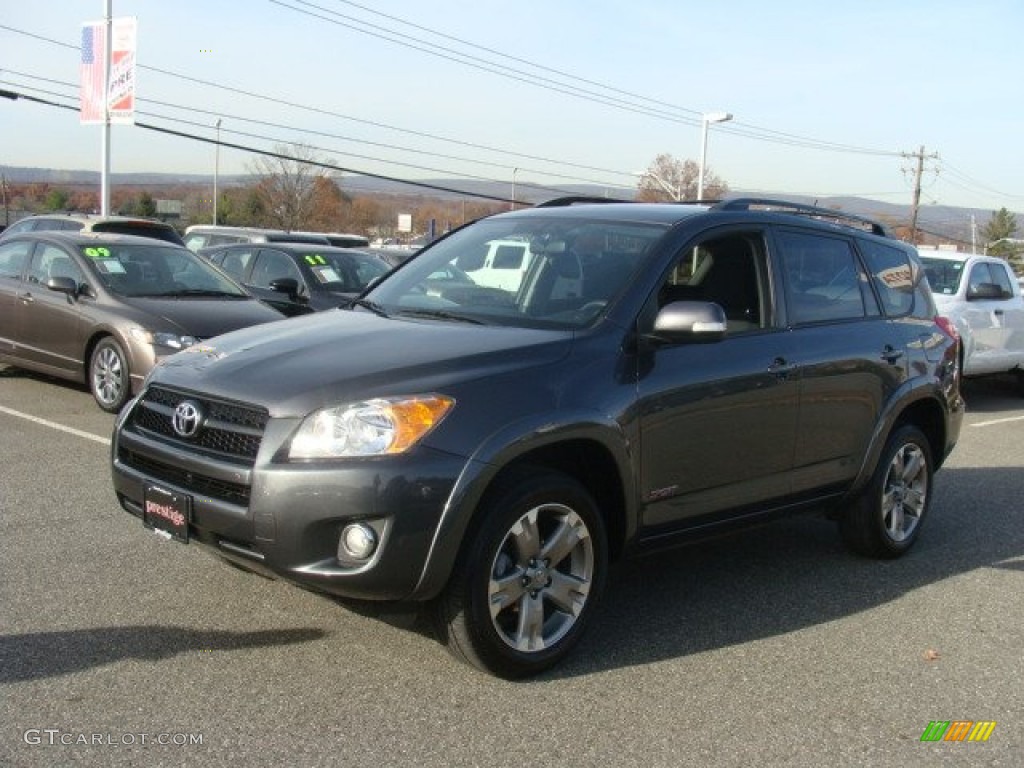 2011 RAV4 Sport 4WD - Magnetic Gray Metallic / Dark Charcoal photo #3