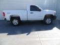 2007 Summit White Chevrolet Silverado 1500 LS Regular Cab 4x4  photo #3