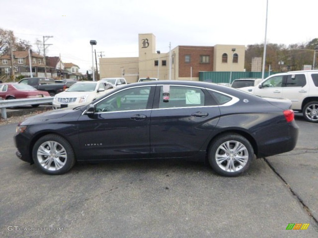 2014 Impala LT - Blue Ray Metallic / Jet Black photo #6