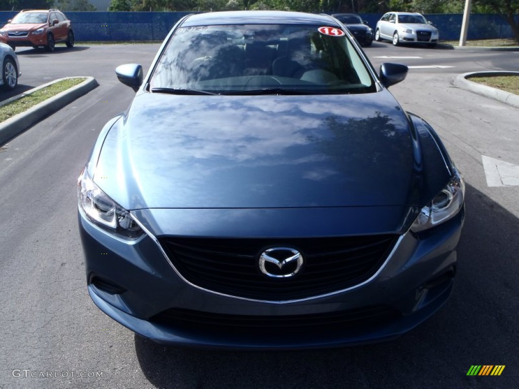 2014 MAZDA6 Touring - Blue Reflex Mica / Sand photo #2