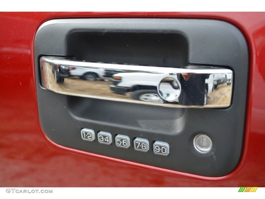 2013 F150 XLT SuperCrew 4x4 - Ruby Red Metallic / Adobe photo #9