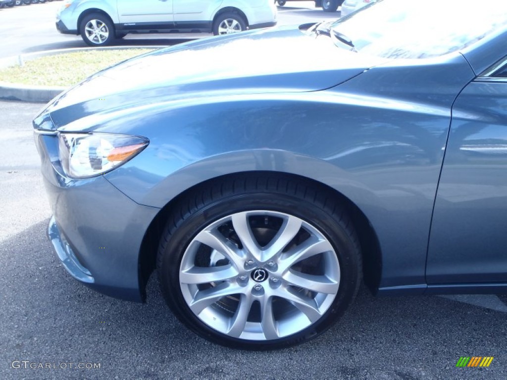 2014 MAZDA6 Touring - Blue Reflex Mica / Sand photo #6