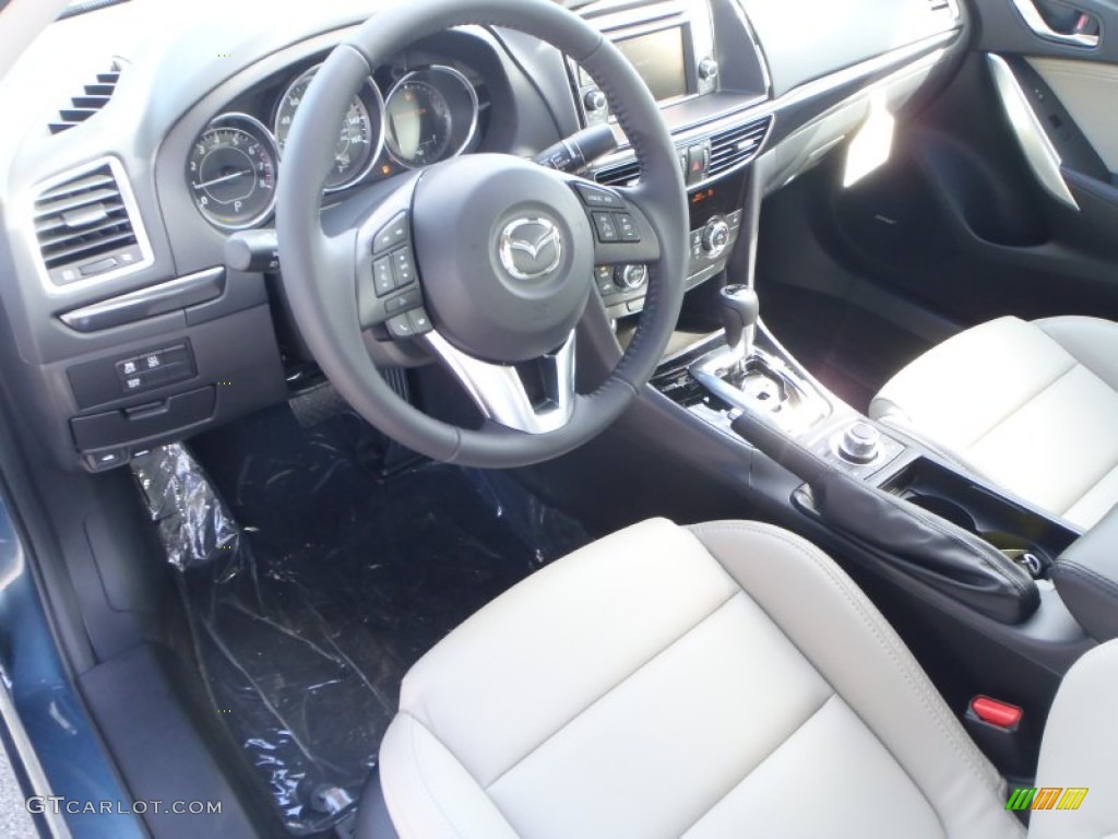 Sand Interior 2014 Mazda MAZDA6 Touring Photo #87963867