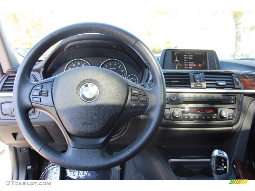 2013 3 Series 328i Sedan - Orion Silver Metallic / Black photo #21