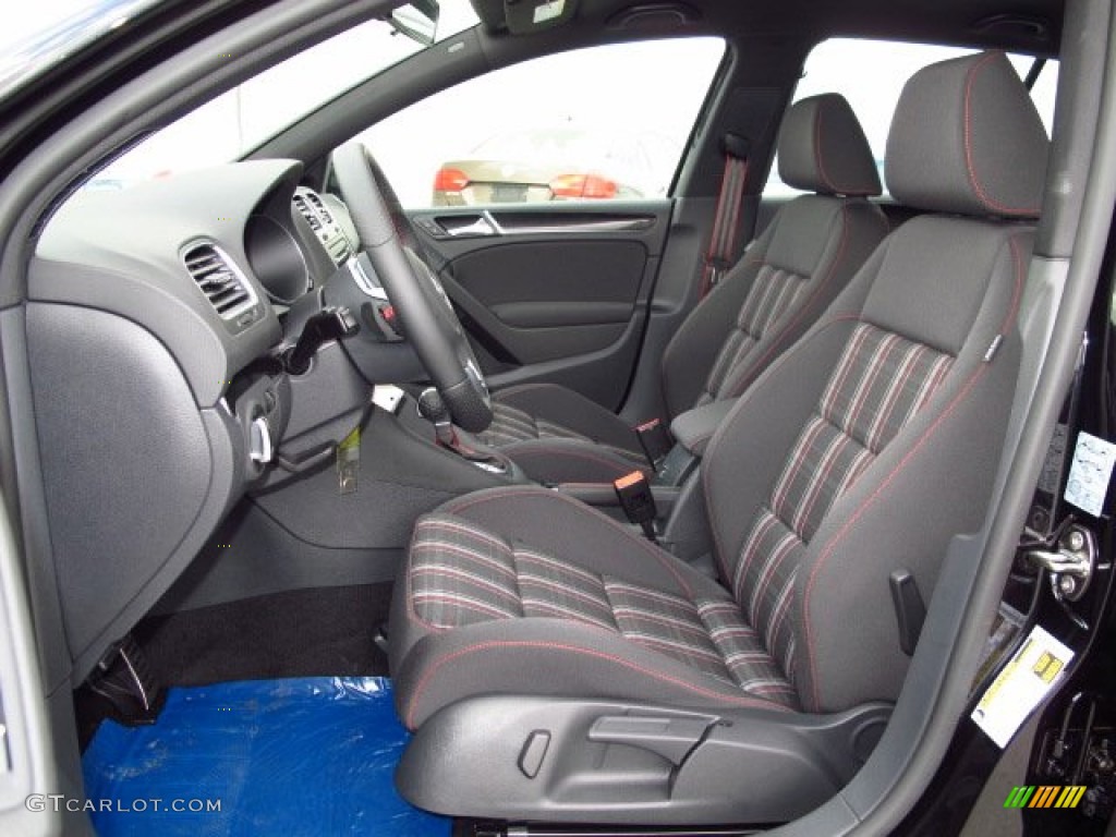 2014 Volkswagen GTI 4 Door Wolfsburg Edition Front Seat Photo #87964857