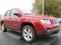 2013 Deep Cherry Red Crystal Pearl Jeep Compass Latitude  photo #4