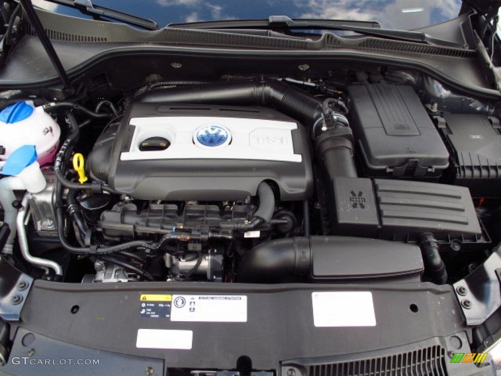 2014 Volkswagen GTI 4 Door Wolfsburg Edition 2.0 Liter FSI Turbocharged DOHC 16-Valve VVT 4 Cylinder Engine Photo #87965623