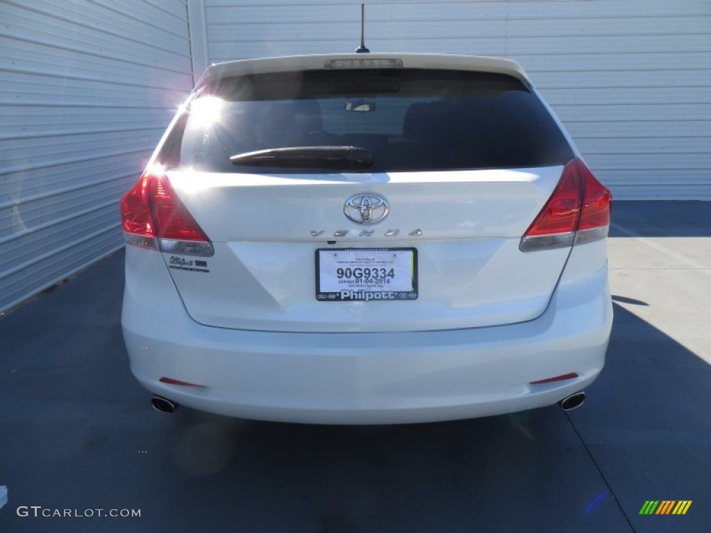 2011 Venza V6 - Blizzard Pearl White / Ivory photo #5