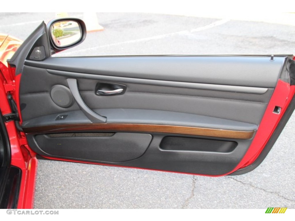 2013 3 Series 335i xDrive Coupe - Crimson Red / Black photo #22