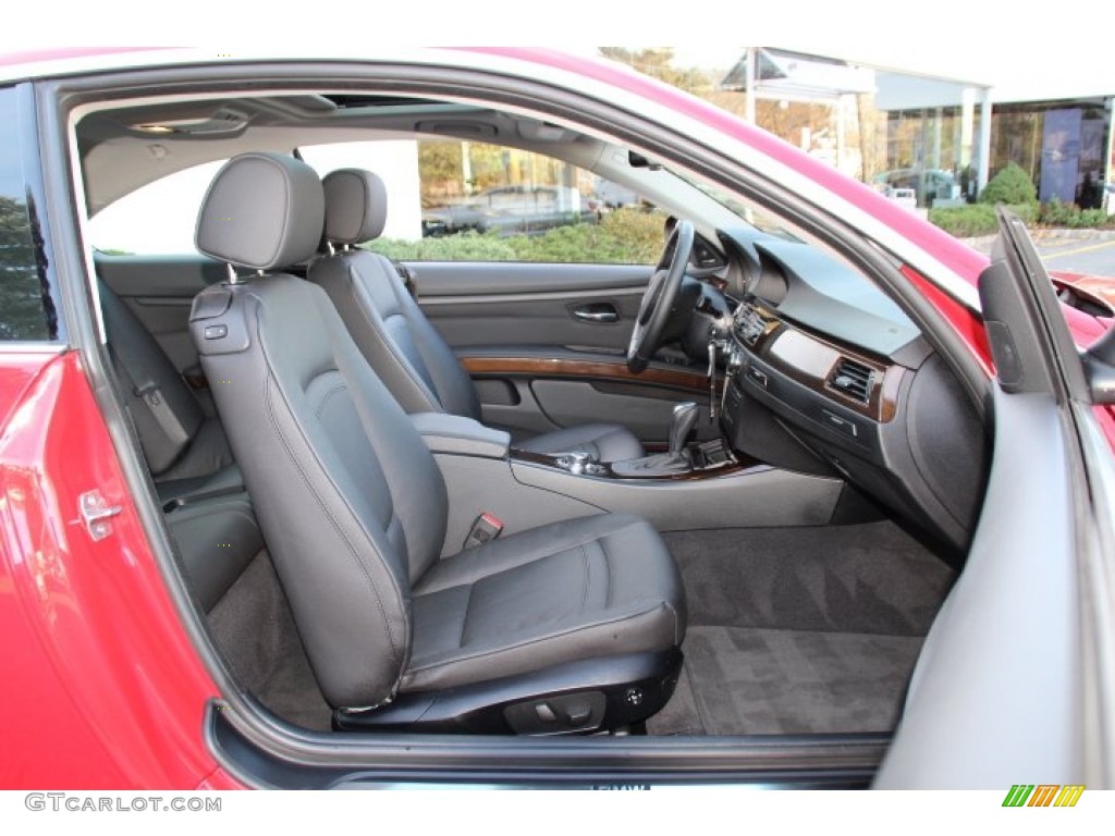 2013 3 Series 335i xDrive Coupe - Crimson Red / Black photo #25