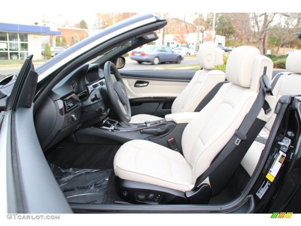 2013 3 Series 335i Convertible - Black Sapphire Metallic / Oyster photo #10