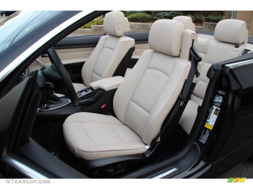 2013 3 Series 335i Convertible - Black Sapphire Metallic / Oyster photo #11