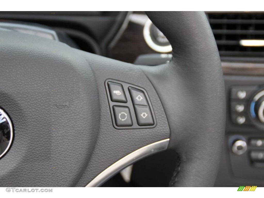 2013 3 Series 335i Convertible - Black Sapphire Metallic / Oyster photo #16
