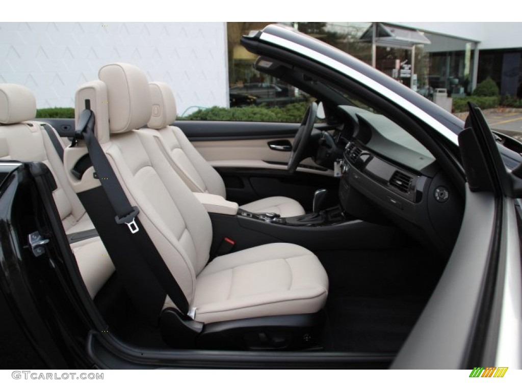 2013 3 Series 335i Convertible - Black Sapphire Metallic / Oyster photo #22