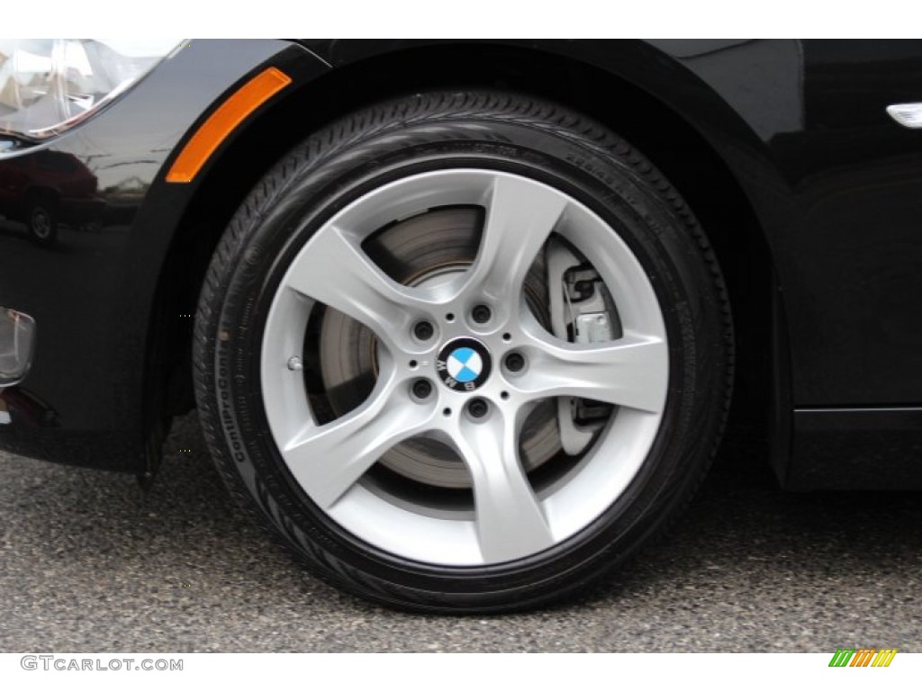 2013 3 Series 335i Convertible - Black Sapphire Metallic / Oyster photo #26