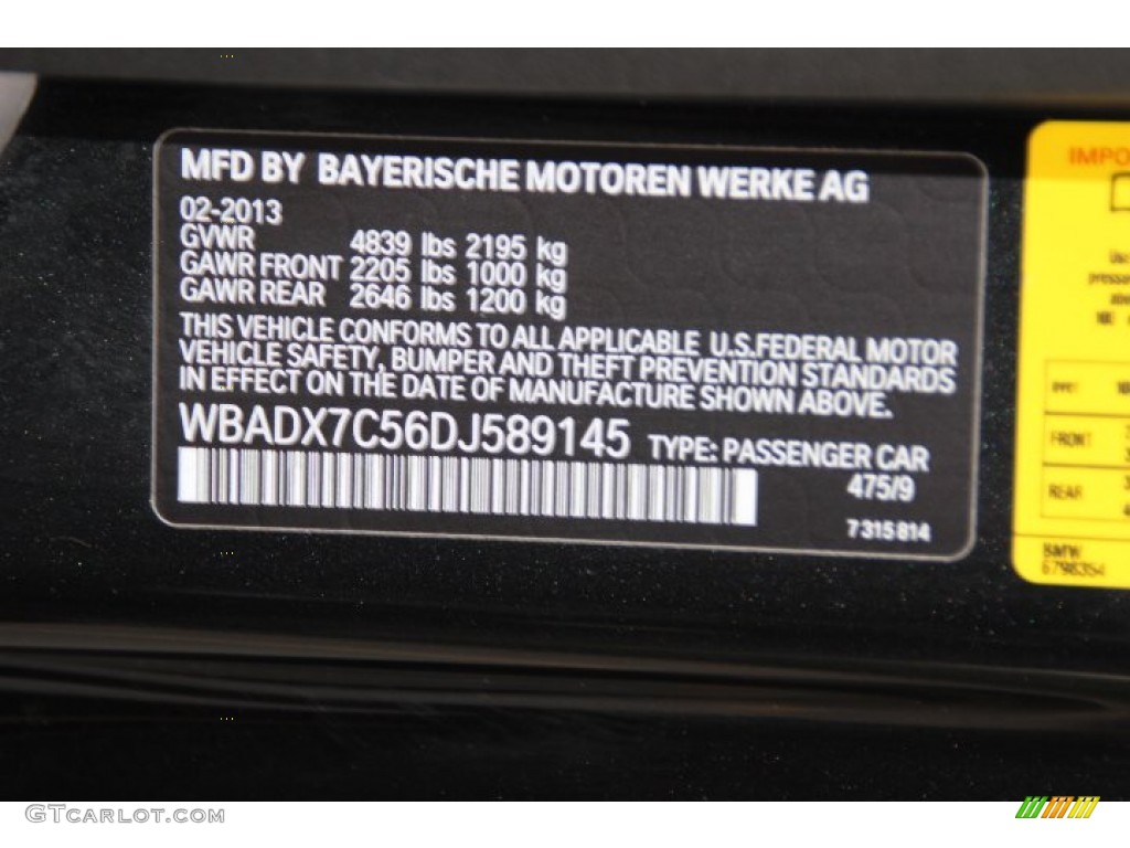2013 3 Series 335i Convertible - Black Sapphire Metallic / Oyster photo #28