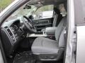 Black/Diesel Gray 2014 Ram 1500 Outdoorsman Crew Cab 4x4 Interior Color